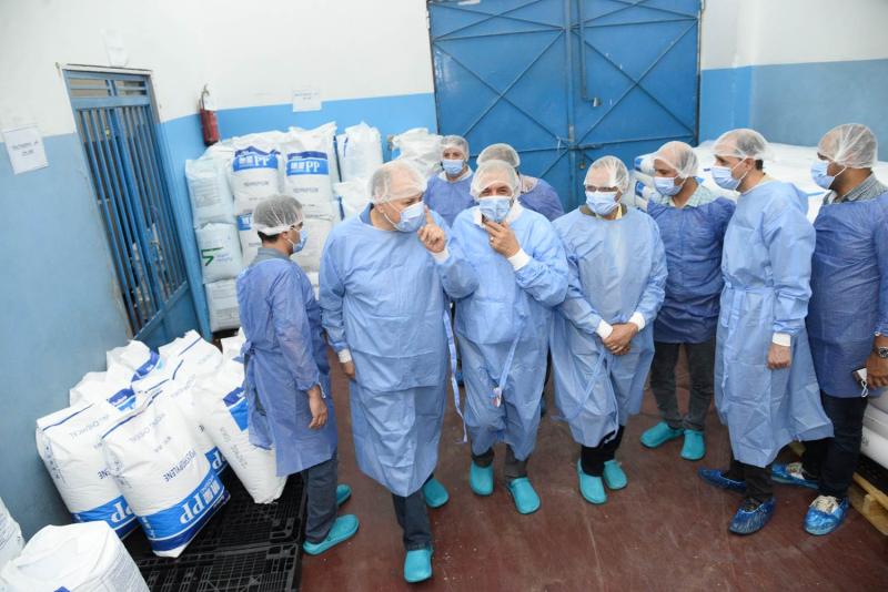 ”محافظ اسيوط” يتفقد مصنع الشركة الدولية للمستلزمات الطبية بمنطقة الزرابى الصناعية بأبوتيج