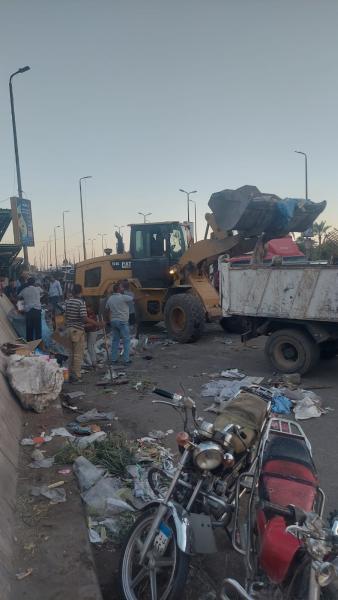 ”محافظ أسيوط” حملة مكبرة لإزالة الأشغالات من محيط مجمع مواقف الأزهر