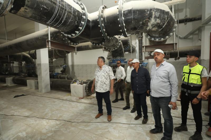 ”رئيس مياه أسيوط” يتفقد محطة مياه ديروط المرشحة لمتابعة الأعمال القائمة ضمن أنجازات المبادرة الرئاسية