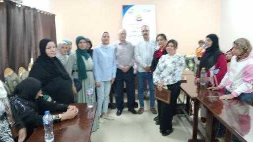 ورشتى عمل ” المناصرة وكسب التأييد لمناهضة العنف ضد المرأة ” بمشاركة ١٠٠ سيدة بأسيوط