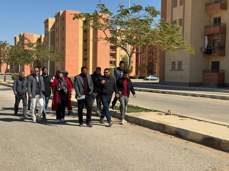 جولة تفقدية موسعة لرئيس جهاز مدينة أسيوط الجديدة لمتابعة أعمال حيوية بنطاق التوسعات الجنوبية الشرقية