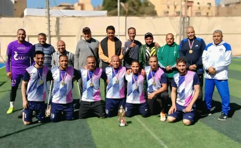 فريق العاملين بجامعة أسيوط يفوز بالمركز الأول فى كرة القدم الخماسى والكرة الطائرة وتنس الطاولة على مستوى المحافظة