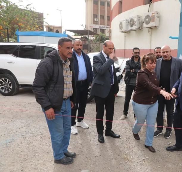 محافظ اسيوط يتفقد محيط خزان غرب المدينة لبحث توسعة دوران أمتداد شارع الجيش وتحسين السيولة المرورية