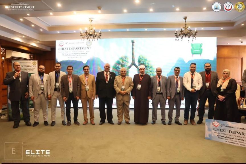 ”عبدالمالك” يشهد انطلاق المؤتمر السادس لقسم الأمراض الصدرية بطب أزهر أسيوط بعنوان ”آخر المستجدات والتطورات السريرية في طب الرئة”