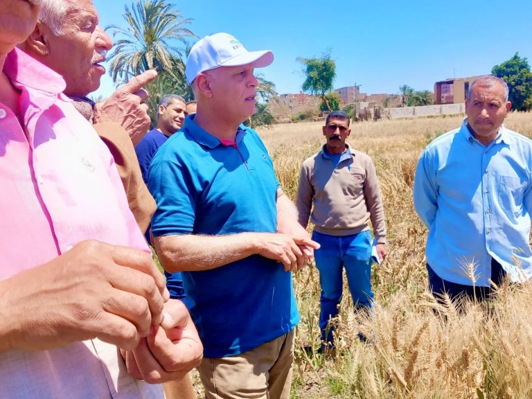 ”محافظ اسيوط” يؤكد دعم المزارعين وتطوير الخدمات الزراعية وجولة ميدانية لقيادة الزراعة بصدفا تشمل المزرعة الإرشادية وحقول القمح