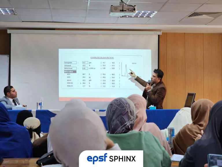 انطلاق مؤتمر لممارسات الصيدلة الحديثة من الاتحاد المصرى للصيادلة لطلبة جامعة سفنكس