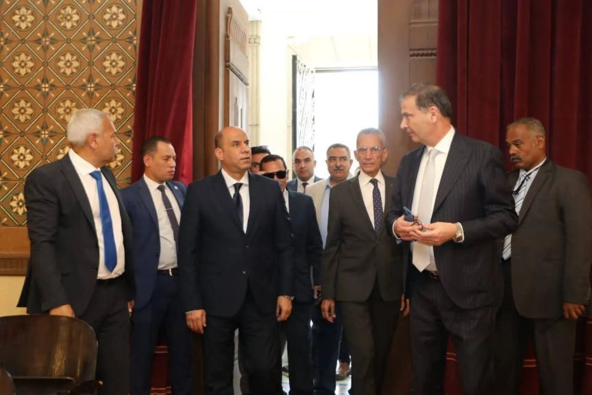 وزير الزراعة يستقبل وزيري العمل وشؤون المجالس النيابية ومحافظ الجيزة في جولة تفقدية للمتحف الزراعي ومعرض زهور الربيع بالدقي