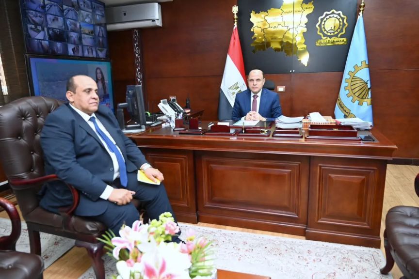 محافظ الغربية يستقبل السكرتير العام الجديد ويؤكد: رضا المواطن معيار النجاح والعمل الميداني أساس الإدارة الفعّالة