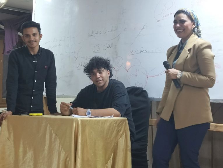 القلق النفسي لدى الطلاب أثناء الامتحانات وطرق مواجهته في ندوة للدكتورة اسماء نصري المدرس بجامعة بدر