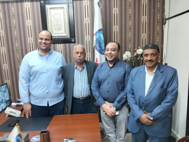 محمود نفادي يستقبل نائب رئيس حزب إرادة جيل ويؤكدان دعم الدولة والرئيس السيسي