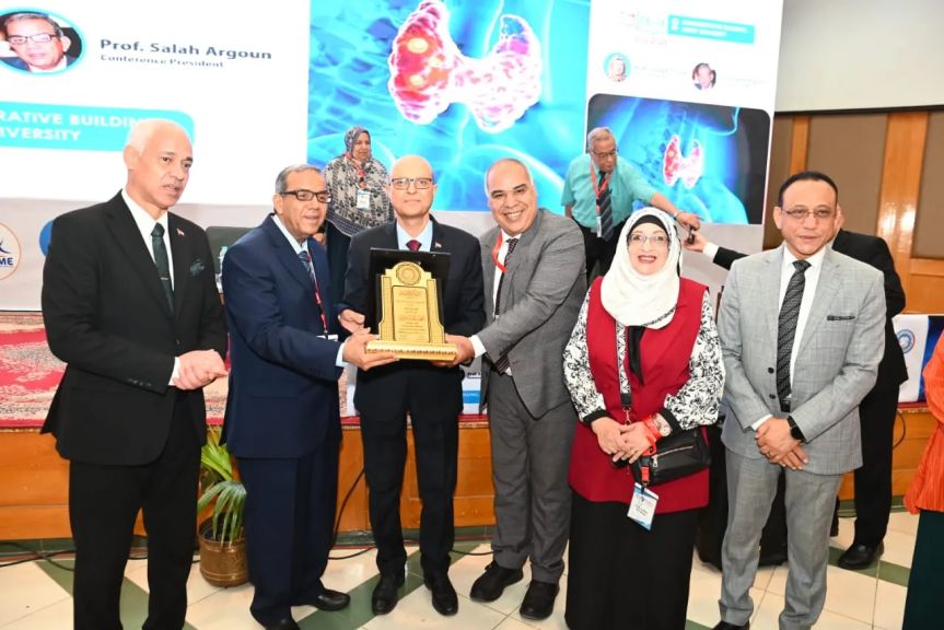جمعية جنوب مصر للسكري والغدد الصماء (SEDEA) تكرّم الدكتور أحمد المنشاوي خلال افتتاح المؤتمر السنوي التاسع للغدد الصماء