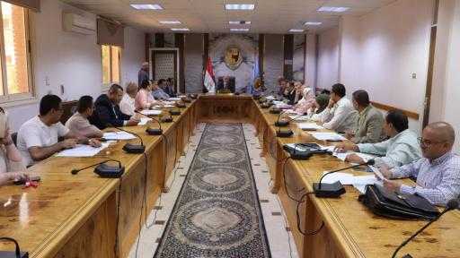 ”النعماني” يترأس اجتماع لجنة المنشآت الجامعية لمناقشة عدد من المشروعات الإنشائية والتطويرية