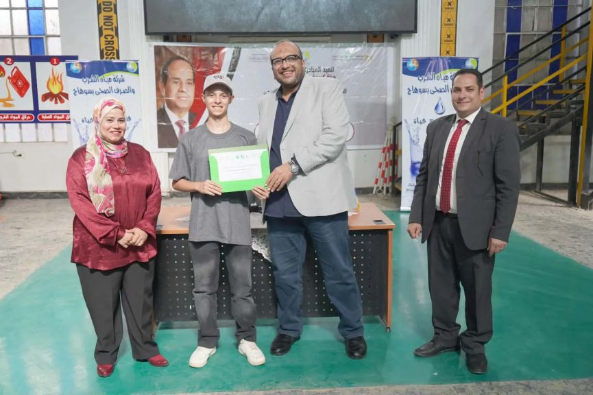 ضمن 14 محافظة مياه سوهاج تختتم فعاليات المبادرة الرئاسية ”مراكب النجاة” وتسلم حقائب أدوات السباكة لعدد 28 مشارك