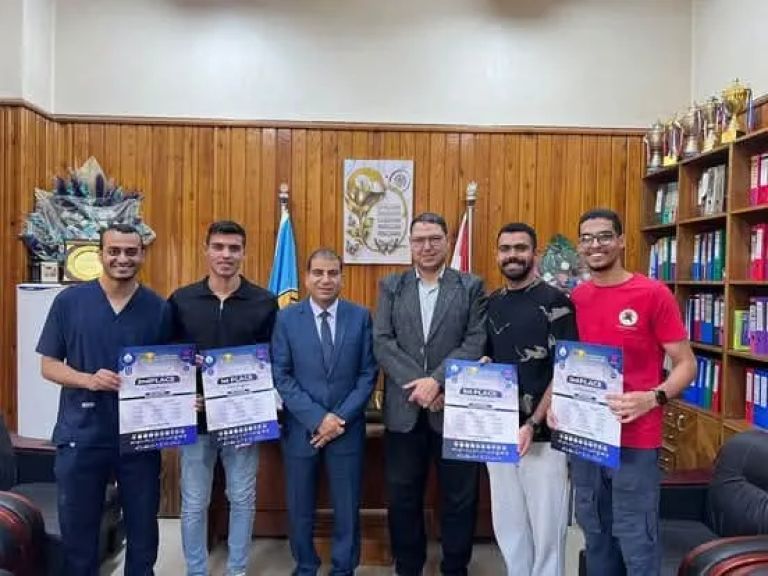 طب أسنان أزهر بأسيوط تشهد تكريم الطلاب الفائزين بمراكز متقدمة في مسابقة IDC26”